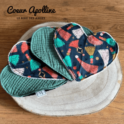 Carré lavable éponge bambou