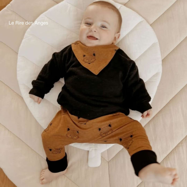 Pantalon, sarouel évolutif pour bébé