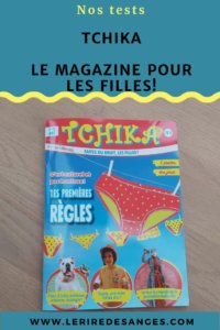 tchika magazine pour fille de 7 à 12 ans
