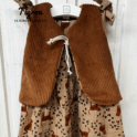 zoom tigrou Robe évolutive nouée en gaze de coton – Légère & confortable