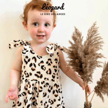 Robe évolutive nouée en gaze de coton – Légère & confortable