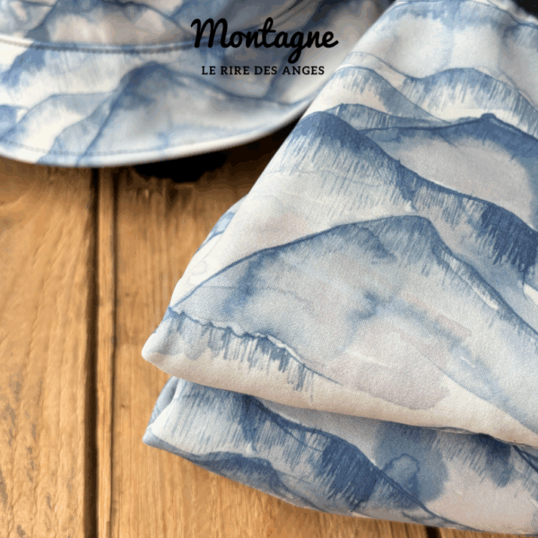 pantalon evolutif anti pluie enfant motif montagnes