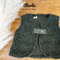 gilet de berger vert
