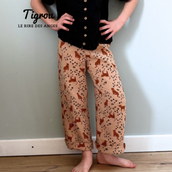 pantalon large enfant
